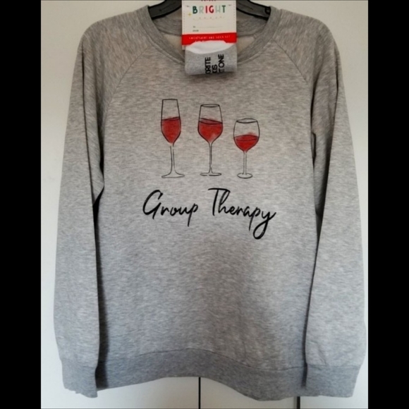Group Therapy Wine Glass Graphic Set - Picture 5 of 5